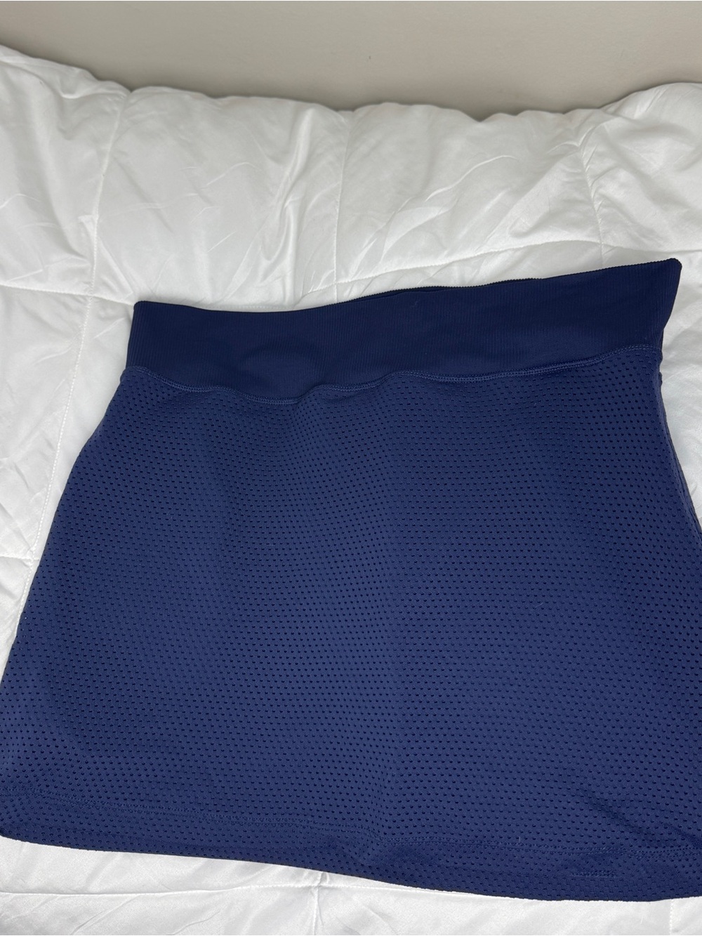 PINK Victoria’s Secret Blue Athletic Tennis Golf Skort Built-In Shorts XL NWOT